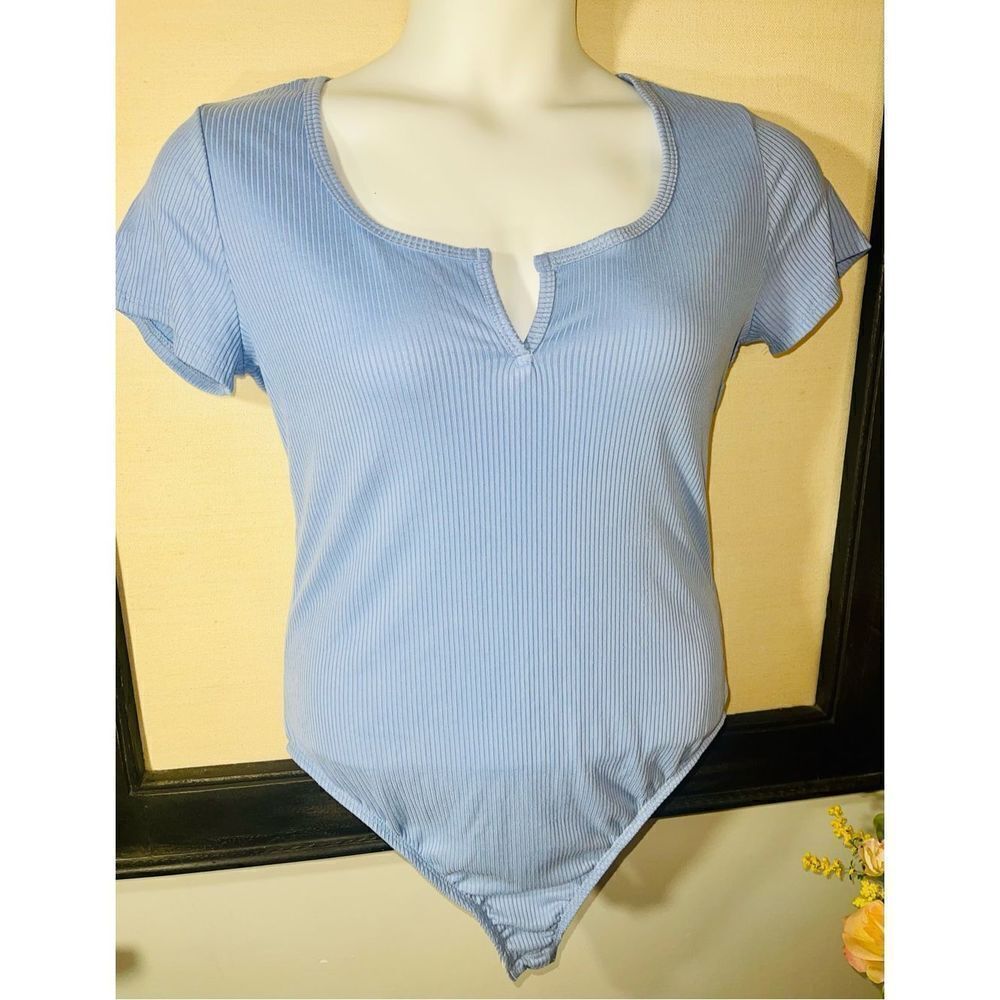 Just Polly Bodysuit - Blue